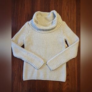 BANANA REPUBLIC Shaker Knit Cowl Neck Sweater Medium